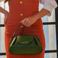 OLINA TOP HANDLE BAG - GREEN