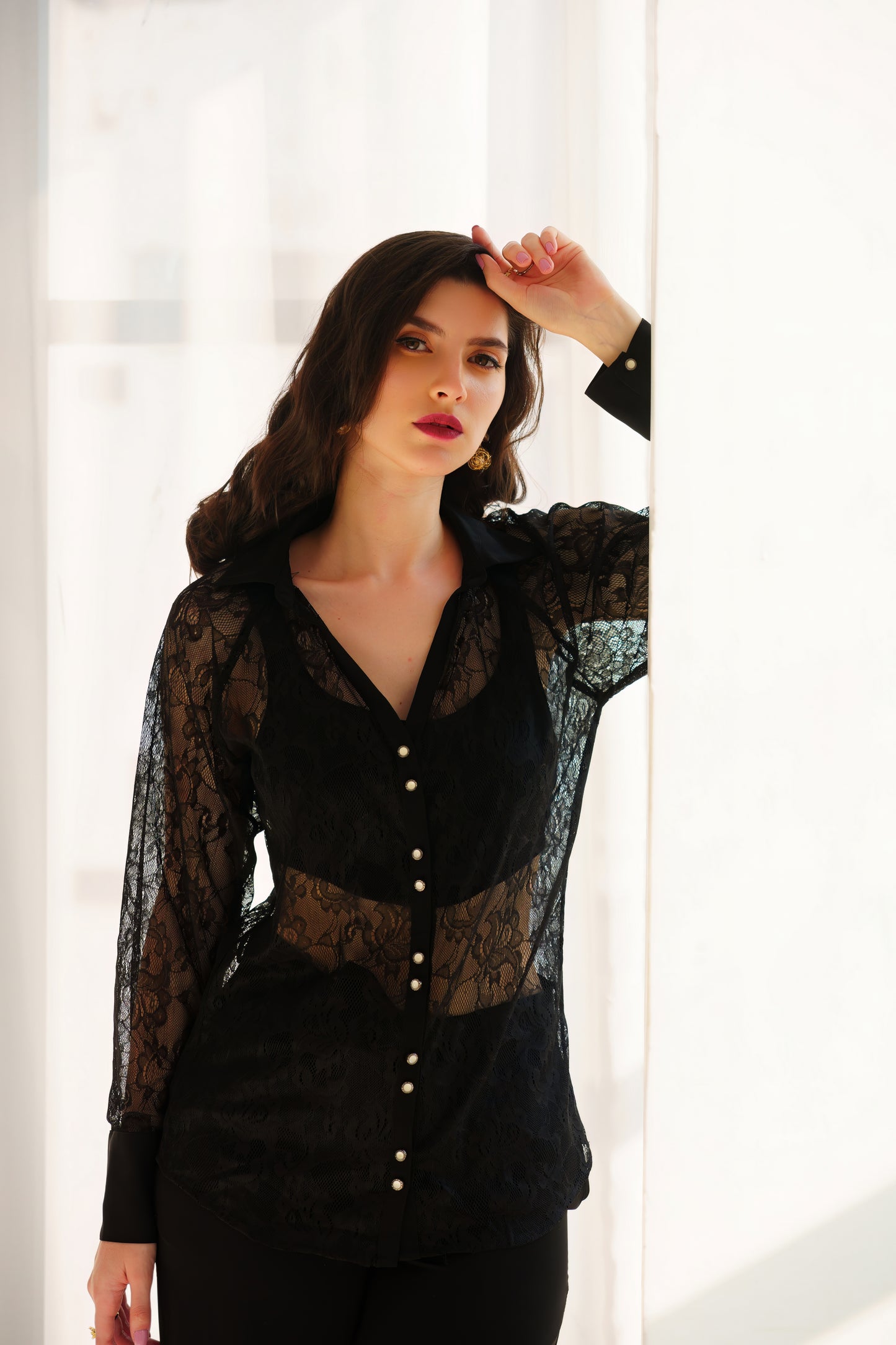 JEANY LACE SHIRT