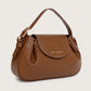 OLINA TOP HANDLE BAG - Brown Croco