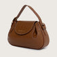 OLINA TOP HANDLE BAG - Brown Croco