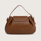 OLINA TOP HANDLE BAG - Brown Croco