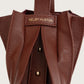 MARIS TOP HANDLE BAG - Maroon