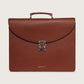 Odin Laptop Briefcase Bag -Brown