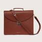 Odin Laptop Briefcase Bag -Brown