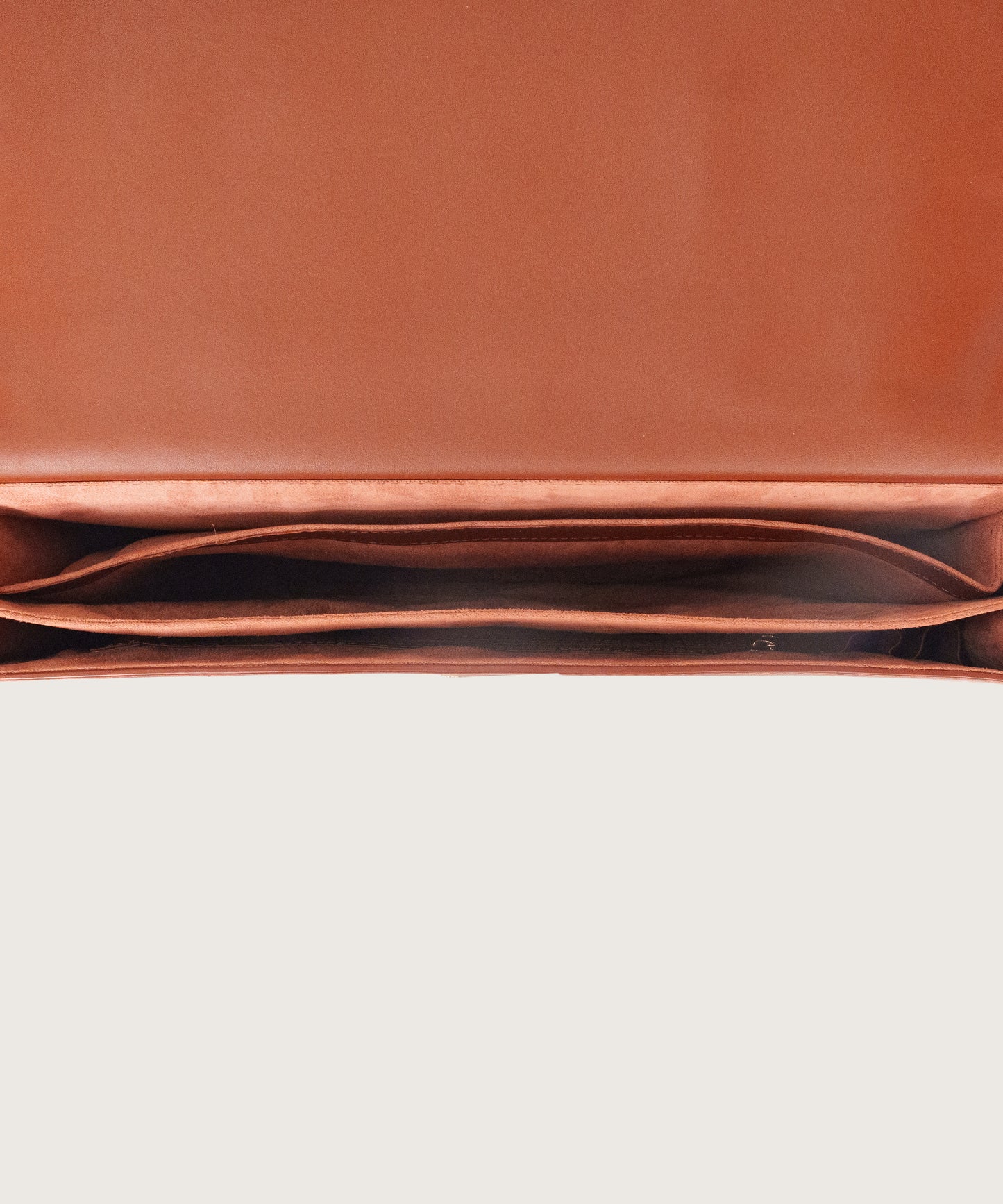 Odin Laptop Briefcase Bag -Brown