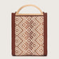 ELIN TOP HANDLE BAG - BROWN