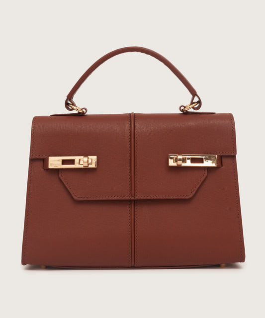 ESME HANDBAG - BROWN