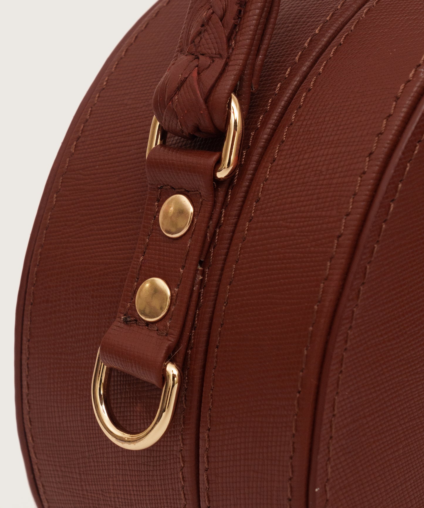 SERA TOP HANDLE BAG - BROWN