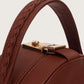 SERA TOP HANDLE BAG - BROWN