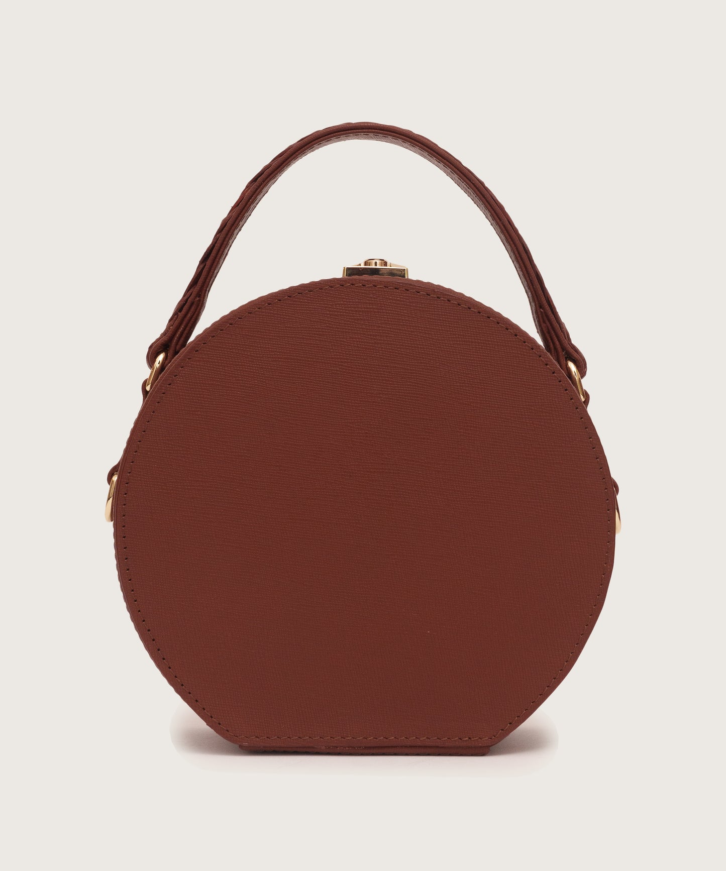 SERA TOP HANDLE BAG - BROWN