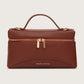CIEL TOP HANDLE BAG - BROWN