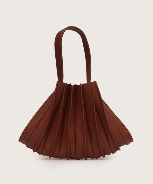 MARIS TOP HANDLE BAG - BROWN
