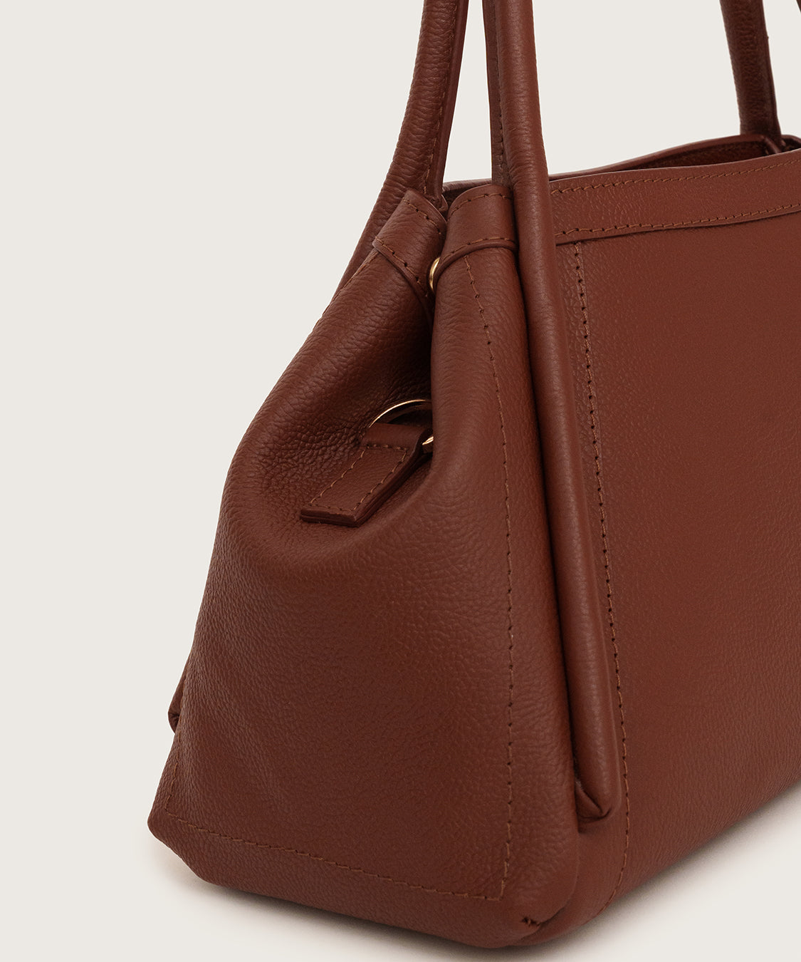 ELVIRA HANDBAG - BROWN