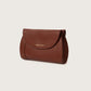 CARY CLUTCH SLING BAG - BROWN