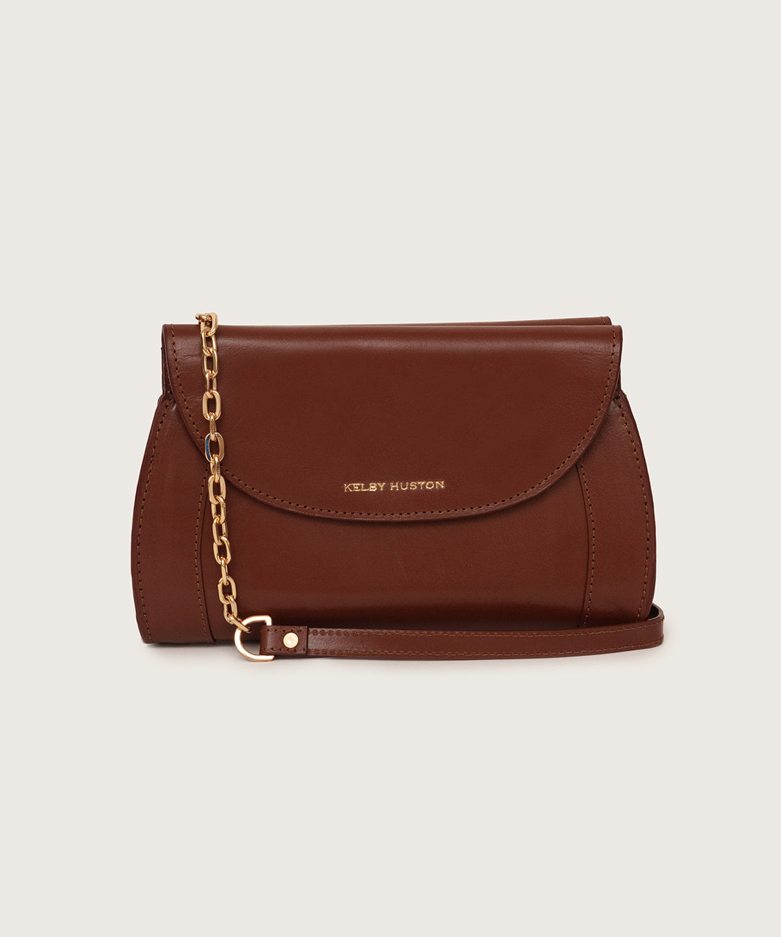 CARY CLUTCH SLING BAG - BROWN