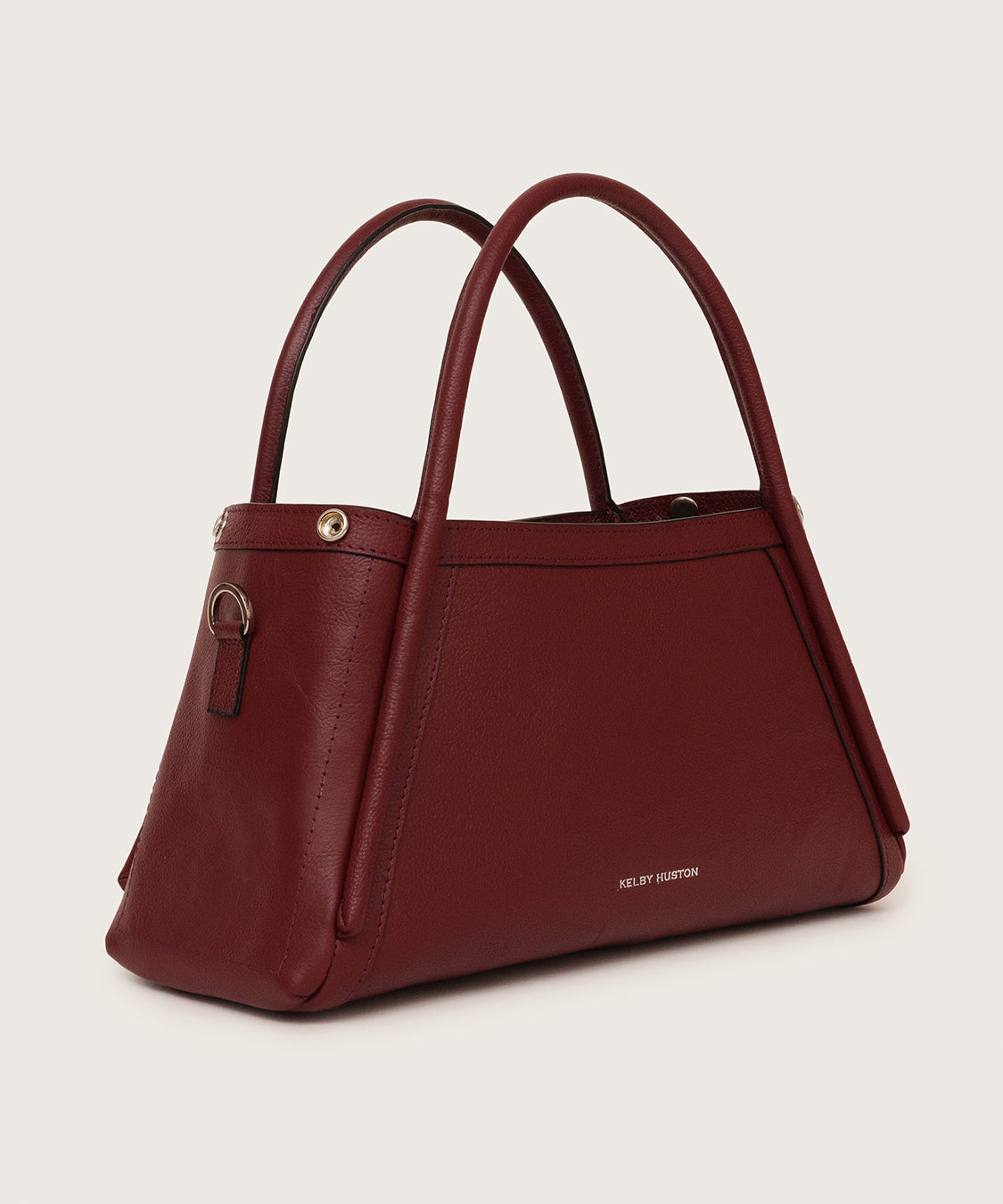 ELVIRA HANDBAG - BURGUNDY