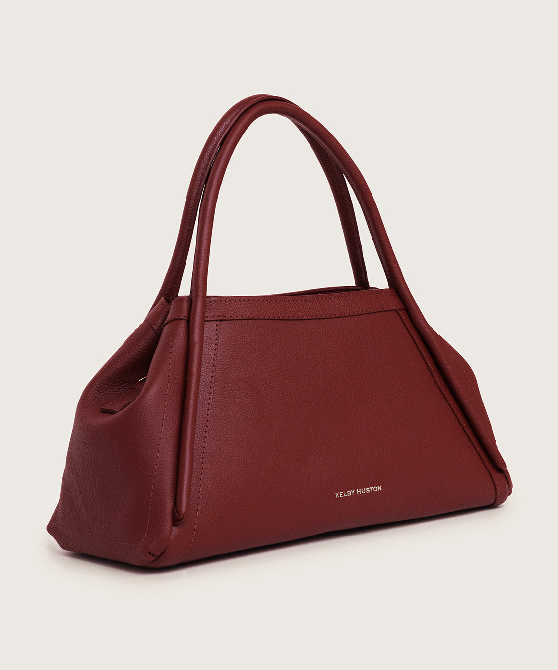 ELVIRA HANDBAG - BURGUNDY