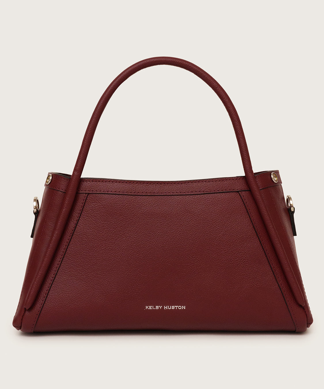 ELVIRA HANDBAG - BURGUNDY