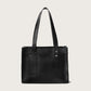 Ebony Structured Handbag - Black