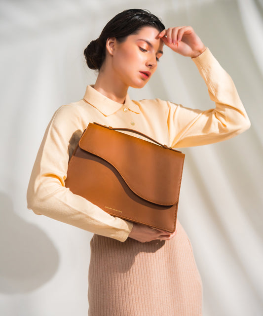 ZOE HANDBAG - Tan